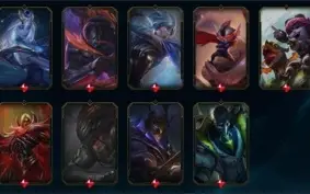 CONTA LOL LVL 350, PLATINA 3 COM DIVERSAS SKINS (217x)