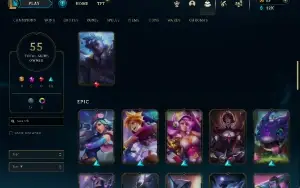 Conta Main Adc - Com Kai'sa K/Da E Ez Psyops Prestigo