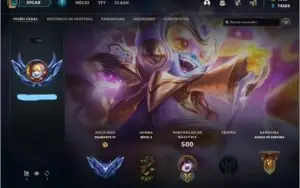 CONTA DE LOL 580 SKINS