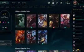 Conta de League of Legends