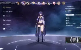 Honkai star rail Ruan Mei e0/ Robin e0/ Acheron e3