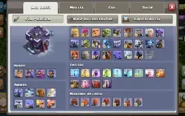 Coc - Cv 15 Lvl 263 - 90% Full No Preço!