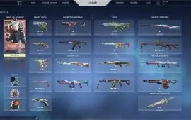Valorant Gold 3 Varias Skins