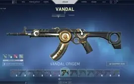 Valorant Gold 3 Varias Skins