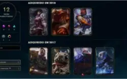 Conta de League of Legends - Platina 4 - 42 Campeões