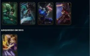 Conta de League of Legends - Platina 4 - 42 Campeões
