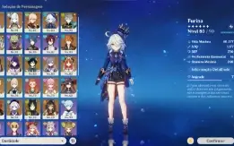 Conta Genshin Impact Com (Nahida C6) E Outros 19 Personagens
