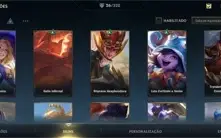 conta wild rift 26 skins