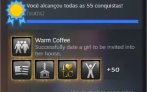 Platino seu jogo 100% na steam
