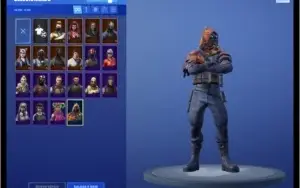 CONTA FORTNITE TEMPORADA 4 5 8