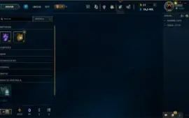 Vendo conta de lol Gold 1 com todos champs e 419 skins