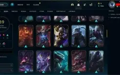 [BR] CONTA OURO I, 149 CAMPEÕES, 89 SKINS, LVL 271, ATIVA S6