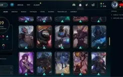 [BR] CONTA OURO I, 149 CAMPEÕES, 89 SKINS, LVL 271, ATIVA S6
