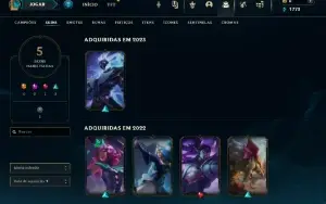 Conta Smurf League of Legends