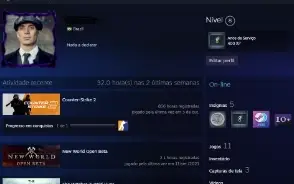 Conta MAIN cs2 , 5 medalhas unico dono acompanha alguns jogo