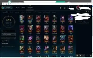 CONTA DE LOL LVL 98