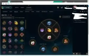 CONTA DE LOL LVL 98