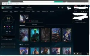 CONTA DE LOL LVL 98