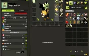 Conta eni 200 S/ certificar dofus serv pandawo scroll