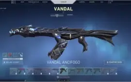 conta de valorant com pacote dragao COMPLETO