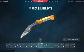 Conta Valorant possui Preludio, Saqueadora, faca.../ FA/OURO
