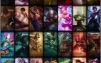 League Of Legends, Full Champ, 50 Skin, Borda Ouro