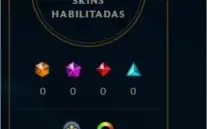 CONTA PLATINA 4 53 CHAMPS + 12 SKINS mmr plat 2