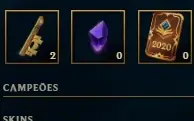 Conta Lvl 21 - 5 skins +2 frags nos espólios (ashe lendária)