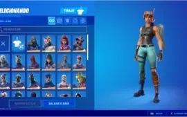 Conta Fortnite passe temporada 5 capitulo 1 + 1.350 V-BUCKS