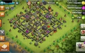 Cv 9 mediano clash of clans