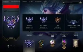 Conta League of Legends, Diamante 3 md3 inativa, ex mestre
