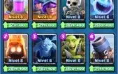 Clash Royale lvl 11 3990 troféus (lendárias menos arqueiro)