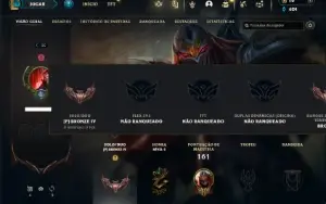 Bronze 4 com 50 Champs e 6 Skins + 1 Fragmento