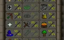 OSRS Account lvl 124 total 2104