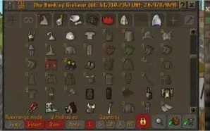 OSRS Account lvl 124 total 2104