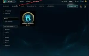 Vendo Conta de League Of Legends