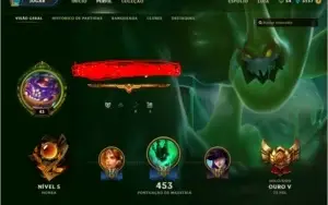 Vendo Conta de League Of Legends
