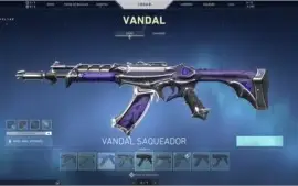 Conta de Valorant com bastante skins (Elo platina)