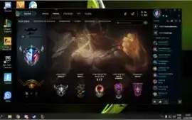 Conta lol 94 champs e 47 skins