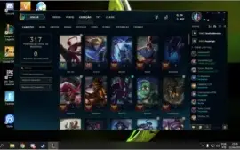 Conta lol 94 champs e 47 skins