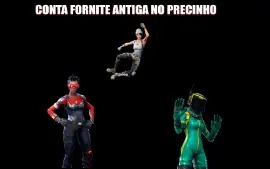 Conta Fornite Antiga E Com Skins Raras