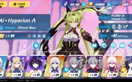 Honkai impact Global lvl 88 Trio full equip e mais