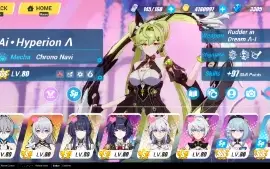 Honkai impact Global lvl 88 Trio full equip e mais