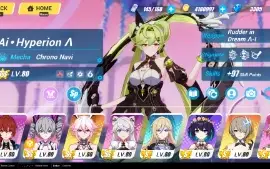 Honkai impact Global lvl 88 Trio full equip e mais