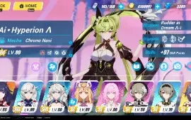 Honkai impact Global lvl 88 Trio full equip e mais