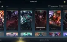 Conta Wildrift Diamante 4 e muitas skins 😍❤️