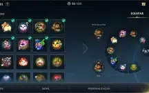 Conta Wildrift Diamante 4 e muitas skins 😍❤️