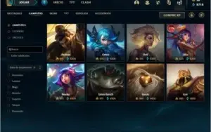 CONTA LOL 94 SKINS 148 CHAMPS PRECINHO