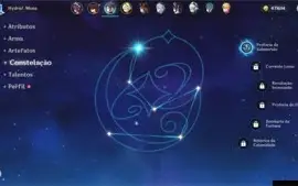 ✨GENSHIN IMPACT CONTA COM HUTAO E GANYU, C1 MONA - AR50 ✨