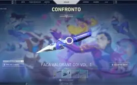 Conta valorant Diamante 1 com muitas skins